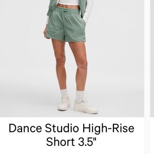 Lululemon Dance Studio High Rise Short